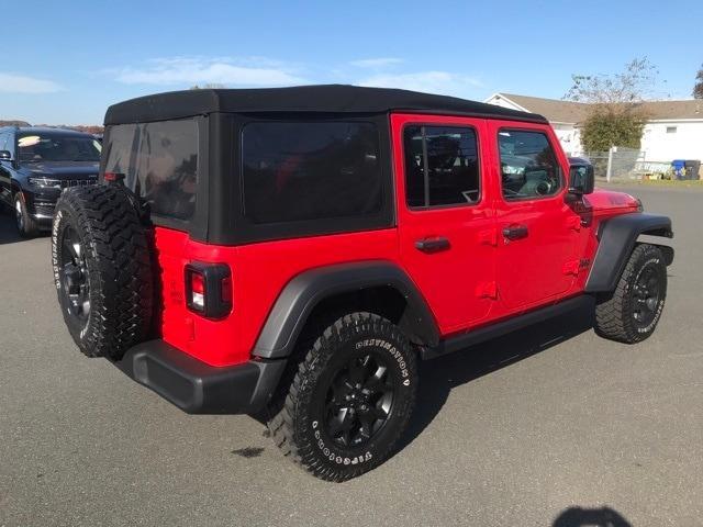 used 2021 Jeep Wrangler Unlimited car, priced at $35,932