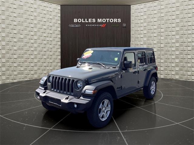 used 2021 Jeep Wrangler Unlimited car, priced at $29,888