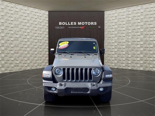used 2021 Jeep Wrangler Unlimited car, priced at $29,888