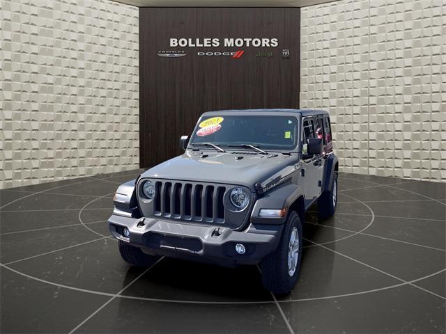 used 2021 Jeep Wrangler Unlimited car, priced at $29,888