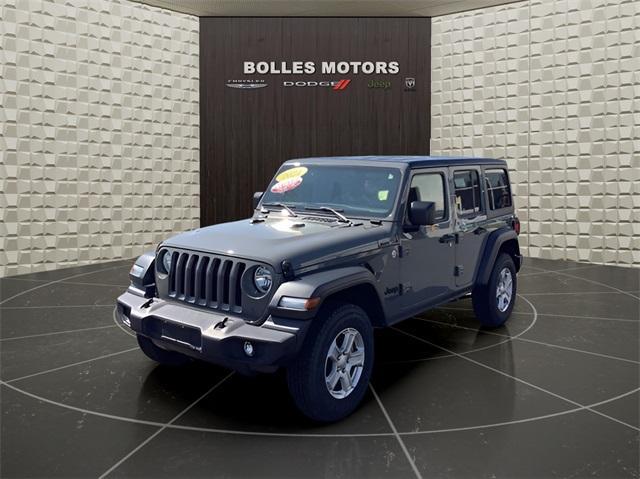 used 2021 Jeep Wrangler Unlimited car, priced at $29,888