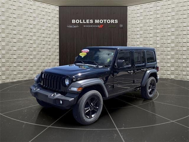 used 2021 Jeep Wrangler Unlimited car, priced at $31,780