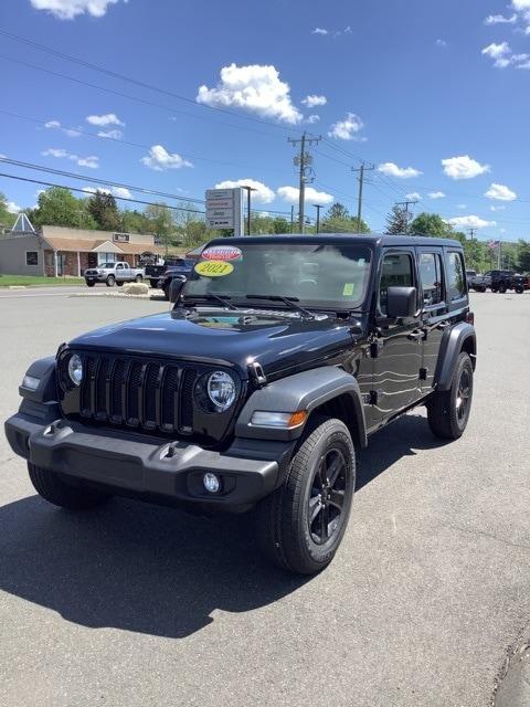 used 2021 Jeep Wrangler Unlimited car, priced at $31,780