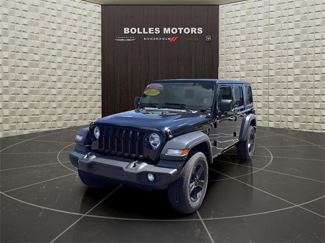 used 2021 Jeep Wrangler Unlimited car, priced at $31,780