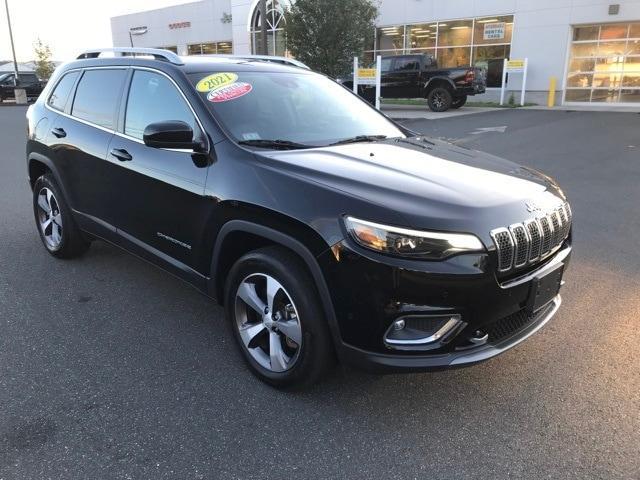 used 2021 Jeep Cherokee car, priced at $25,857