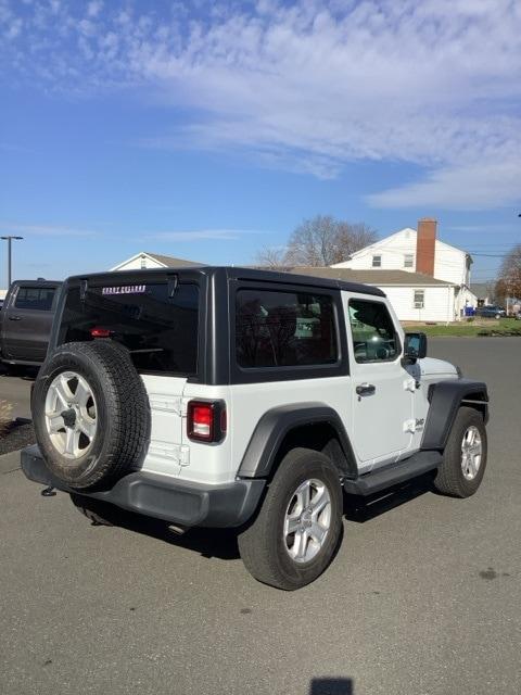 used 2021 Jeep Wrangler car, priced at $29,682