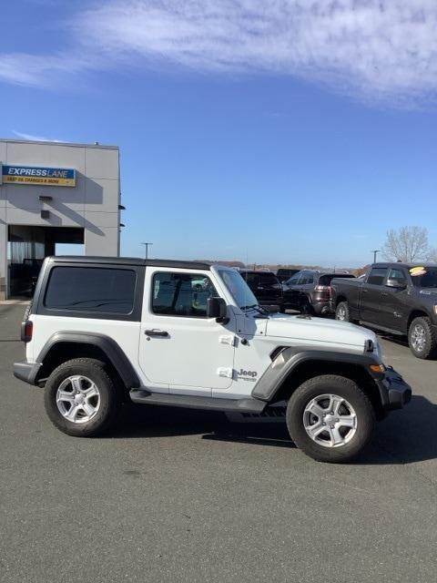 used 2021 Jeep Wrangler car, priced at $29,682