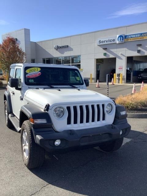 used 2021 Jeep Wrangler car, priced at $29,682