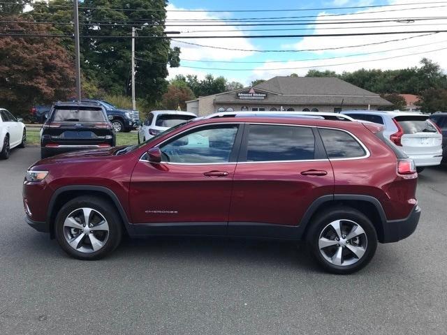 used 2021 Jeep Cherokee car, priced at $25,445