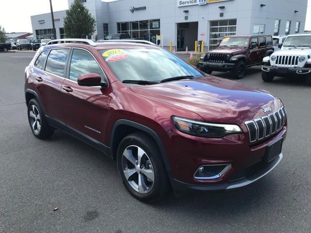 used 2021 Jeep Cherokee car, priced at $24,888