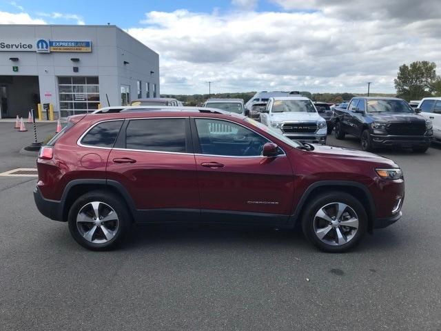 used 2021 Jeep Cherokee car, priced at $25,445