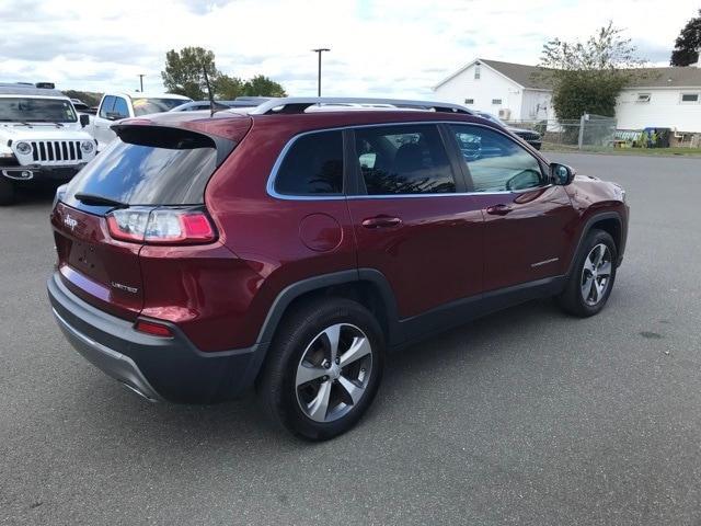 used 2021 Jeep Cherokee car, priced at $25,445