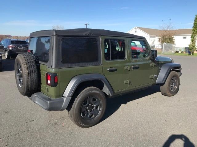 used 2021 Jeep Wrangler Unlimited car, priced at $32,987