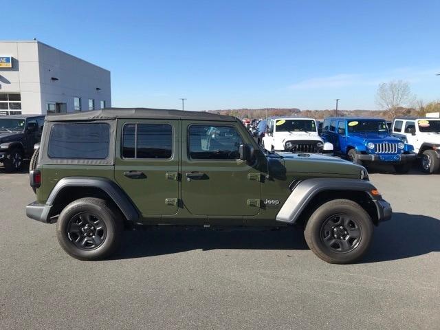 used 2021 Jeep Wrangler Unlimited car, priced at $32,987