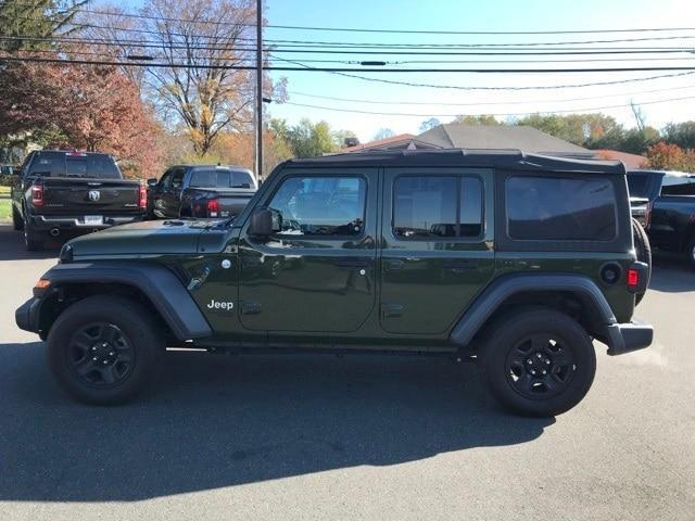 used 2021 Jeep Wrangler Unlimited car, priced at $34,250