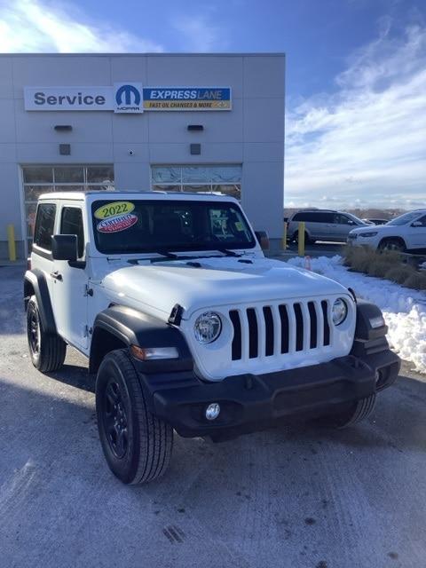 used 2022 Jeep Wrangler car, priced at $29,313