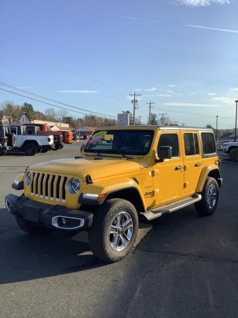 used 2021 Jeep Wrangler Unlimited car, priced at $34,964