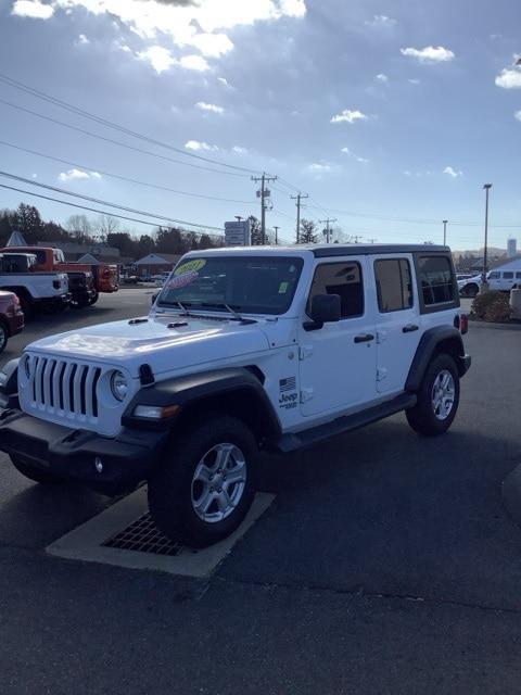 used 2021 Jeep Wrangler Unlimited car, priced at $31,474