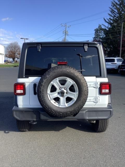 used 2021 Jeep Wrangler Unlimited car, priced at $31,474