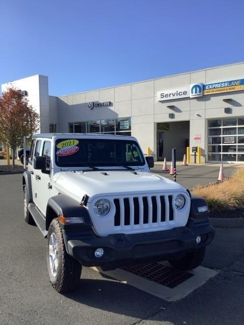 used 2021 Jeep Wrangler Unlimited car, priced at $31,474