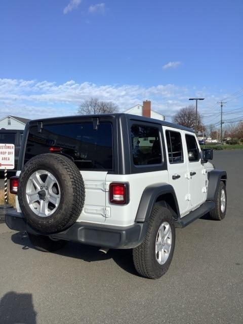 used 2021 Jeep Wrangler Unlimited car, priced at $31,474