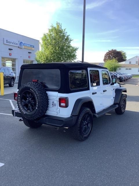 used 2021 Jeep Wrangler Unlimited car, priced at $33,699