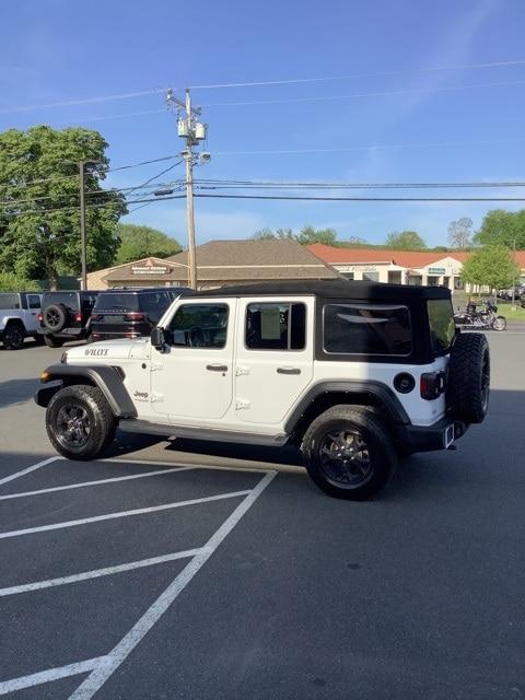 used 2021 Jeep Wrangler Unlimited car, priced at $33,699