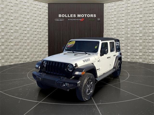used 2021 Jeep Wrangler Unlimited car, priced at $33,699