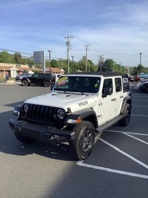 used 2021 Jeep Wrangler Unlimited car, priced at $33,699