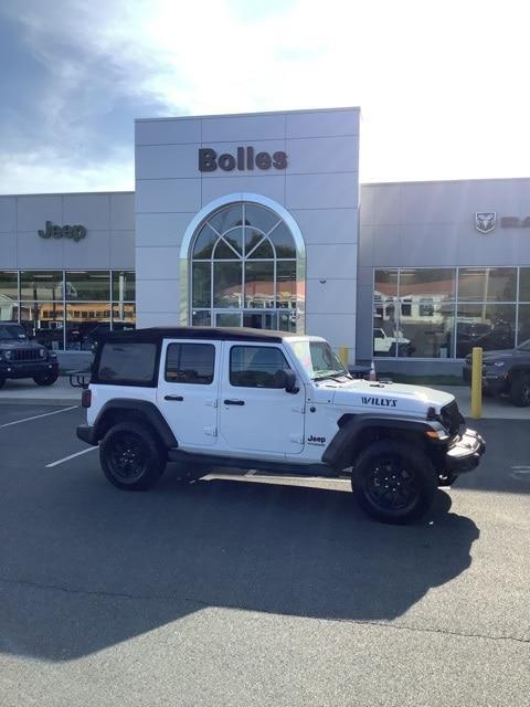 used 2021 Jeep Wrangler Unlimited car, priced at $33,699