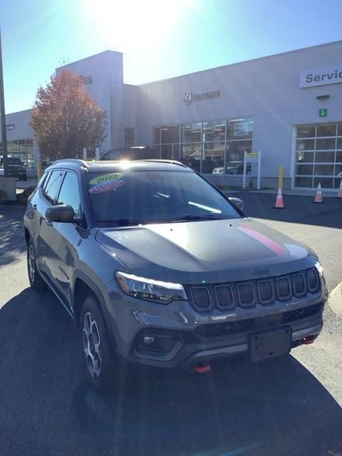 used 2022 Jeep Compass car, priced at $24,293