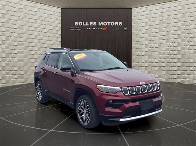 used 2022 Jeep Compass car, priced at $24,188