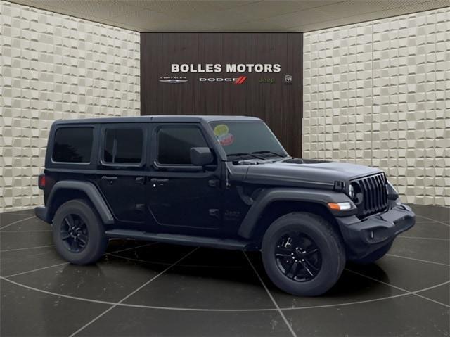 used 2022 Jeep Wrangler Unlimited car, priced at $33,475