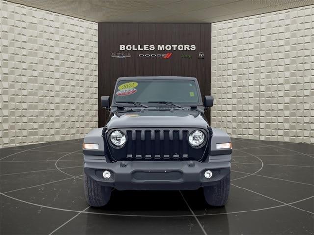 used 2022 Jeep Wrangler Unlimited car, priced at $33,475