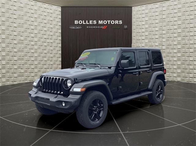 used 2022 Jeep Wrangler Unlimited car, priced at $33,475