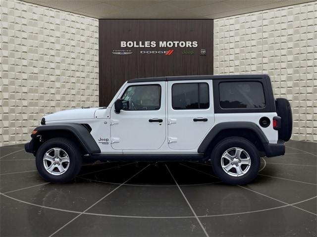 used 2020 Jeep Wrangler Unlimited car, priced at $26,900