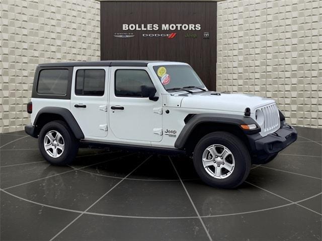 used 2020 Jeep Wrangler Unlimited car, priced at $26,900
