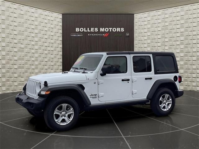 used 2020 Jeep Wrangler Unlimited car, priced at $26,900