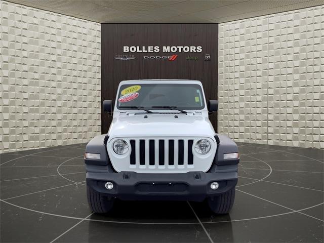used 2020 Jeep Wrangler Unlimited car, priced at $26,900