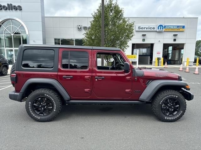 used 2021 Jeep Wrangler Unlimited car, priced at $35,787