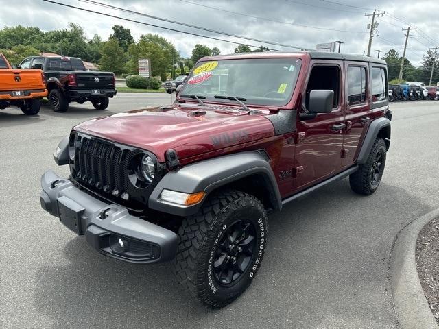 used 2021 Jeep Wrangler Unlimited car, priced at $35,787