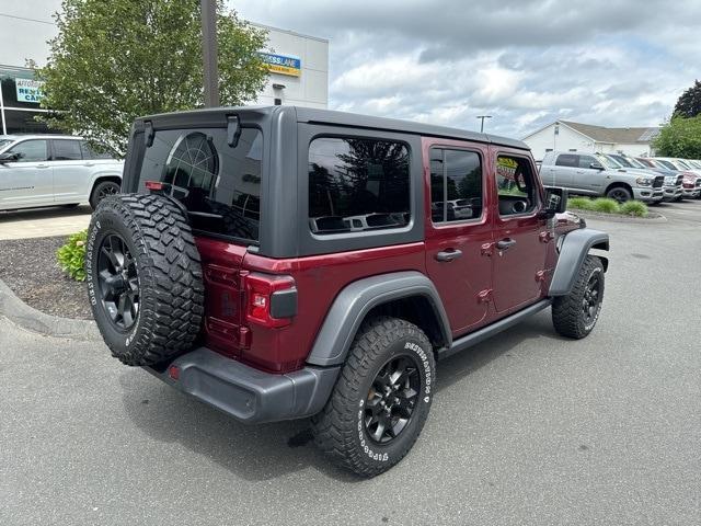 used 2021 Jeep Wrangler Unlimited car, priced at $35,787