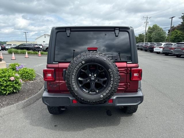 used 2021 Jeep Wrangler Unlimited car, priced at $35,787