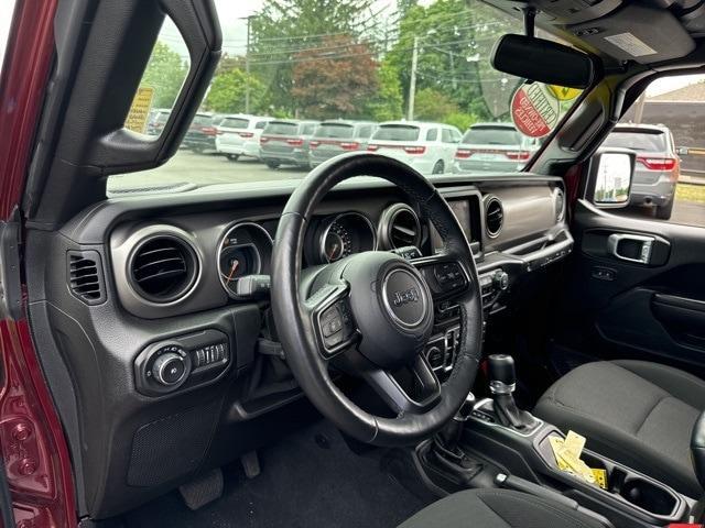 used 2021 Jeep Wrangler Unlimited car, priced at $35,787