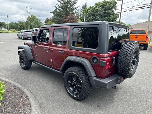 used 2021 Jeep Wrangler Unlimited car, priced at $35,787