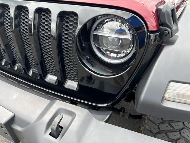 used 2021 Jeep Wrangler Unlimited car, priced at $35,787