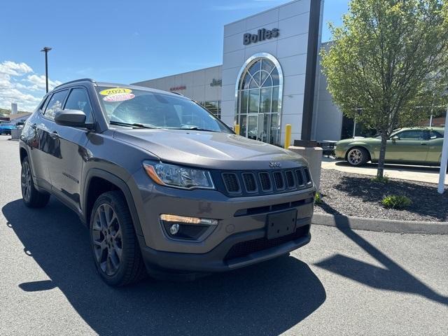 used 2021 Jeep Compass car, priced at $25,987