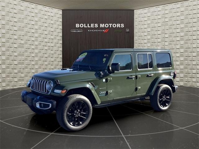 used 2024 Jeep Wrangler 4xe car, priced at $34,886