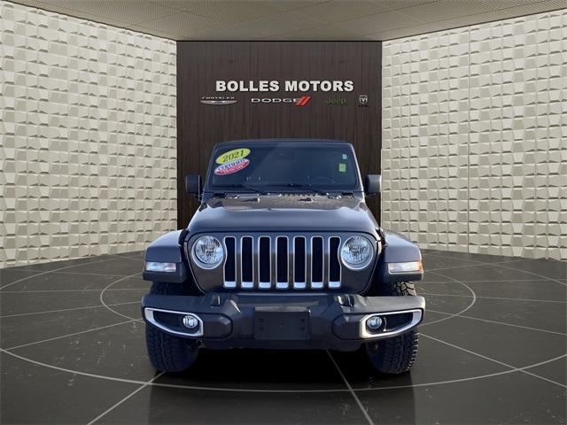 used 2021 Jeep Wrangler Unlimited car, priced at $33,829