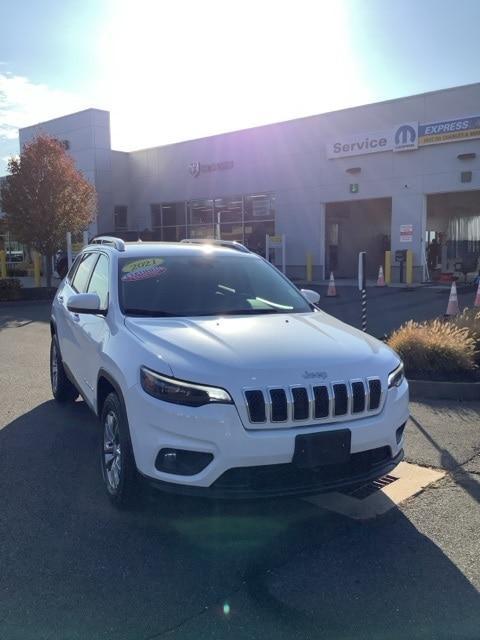 used 2021 Jeep Cherokee car, priced at $24,245